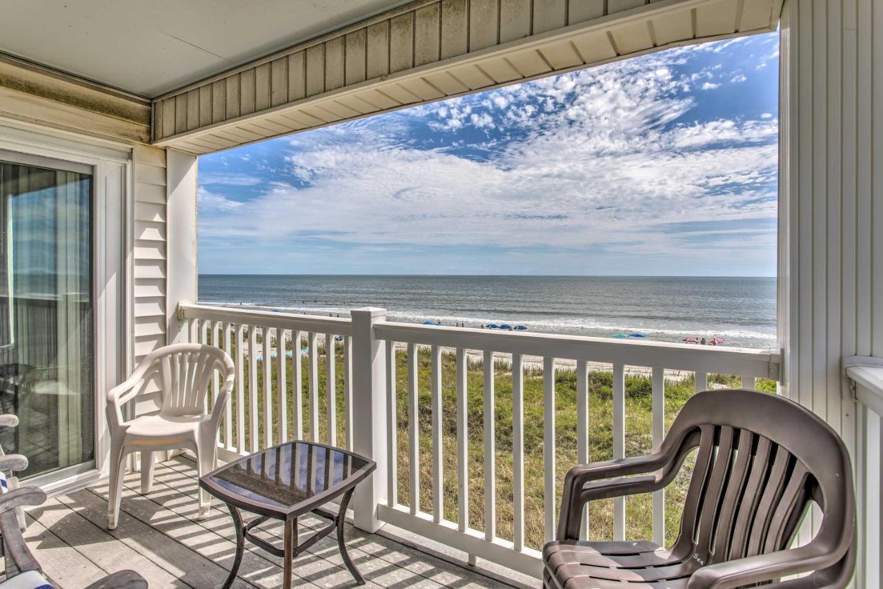 Bright Beachy Condo With Boardwalk Access And Patio! Myrtle Beach Exterior photo
