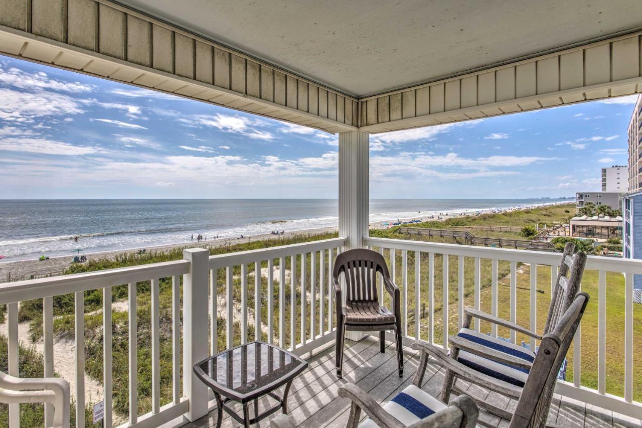Bright Beachy Condo With Boardwalk Access And Patio! Myrtle Beach Exterior photo