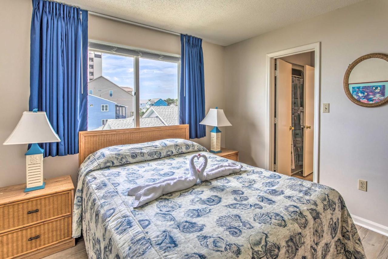 Bright Beachy Condo With Boardwalk Access And Patio! Myrtle Beach Exterior photo