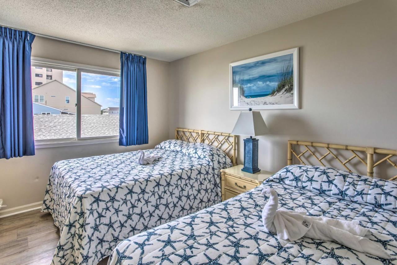 Bright Beachy Condo With Boardwalk Access And Patio! Myrtle Beach Exterior photo